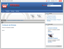 Tablet Screenshot of personalbooking.net